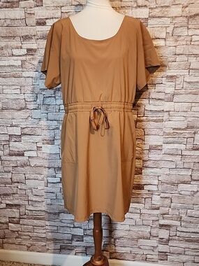 Calvin Klein Brown  Lightweight Dress